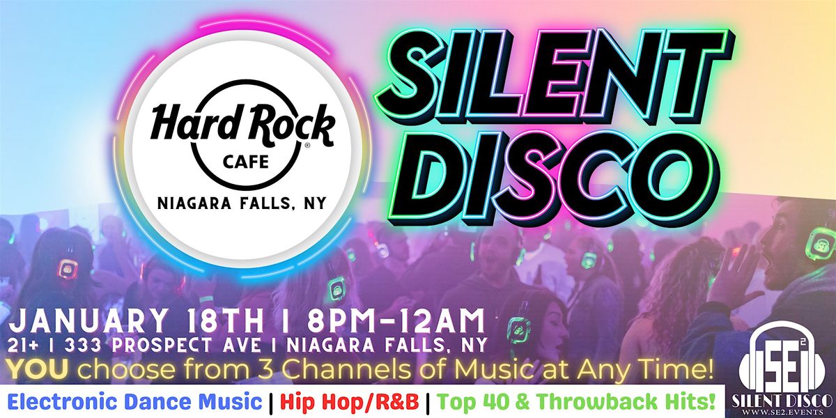 Silent Disco at Hard Rock Cafe! - 1\/18\/25