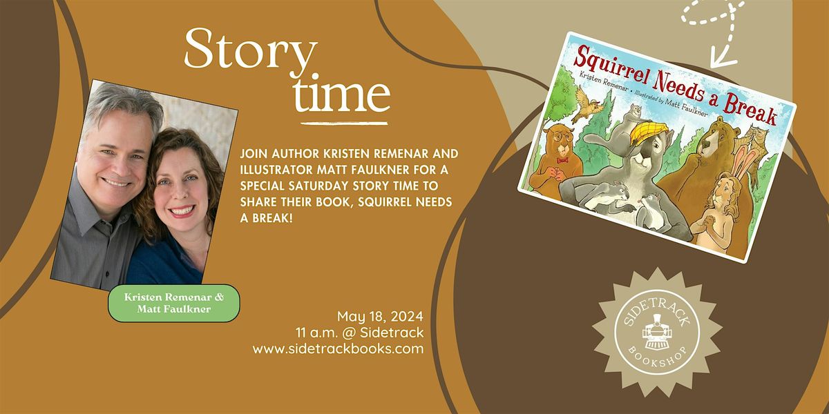 Story Time with author\/illustrator duo Kristen Remenar & Matt Faulkner