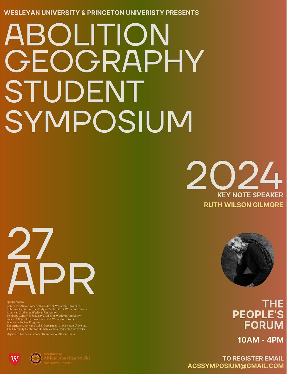 Abolition Geography Student Symposium