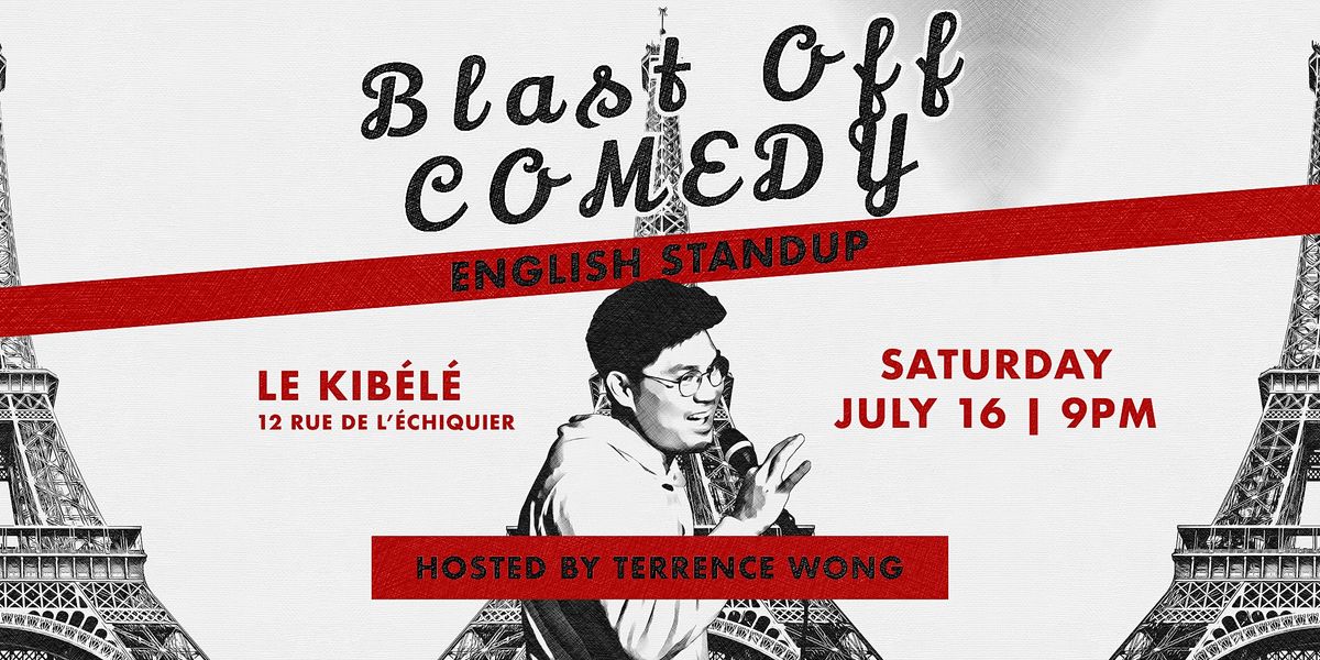 Blast Off Comedy English Standup Saturday Showcase 16.07