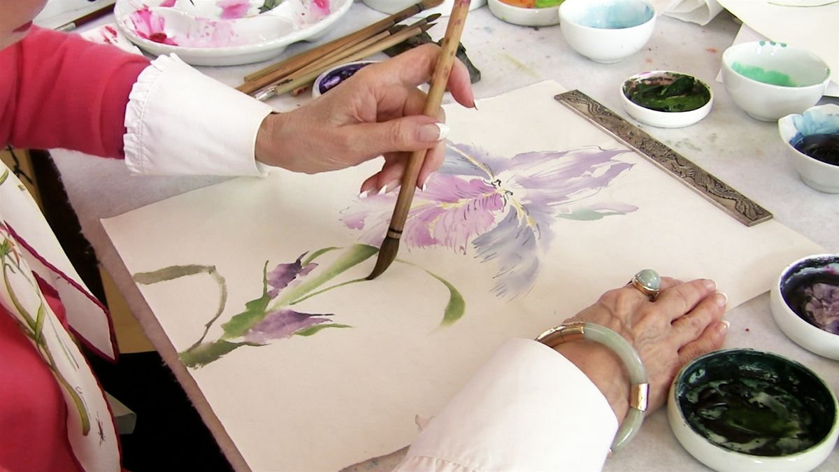 Floral Brush Painting Class