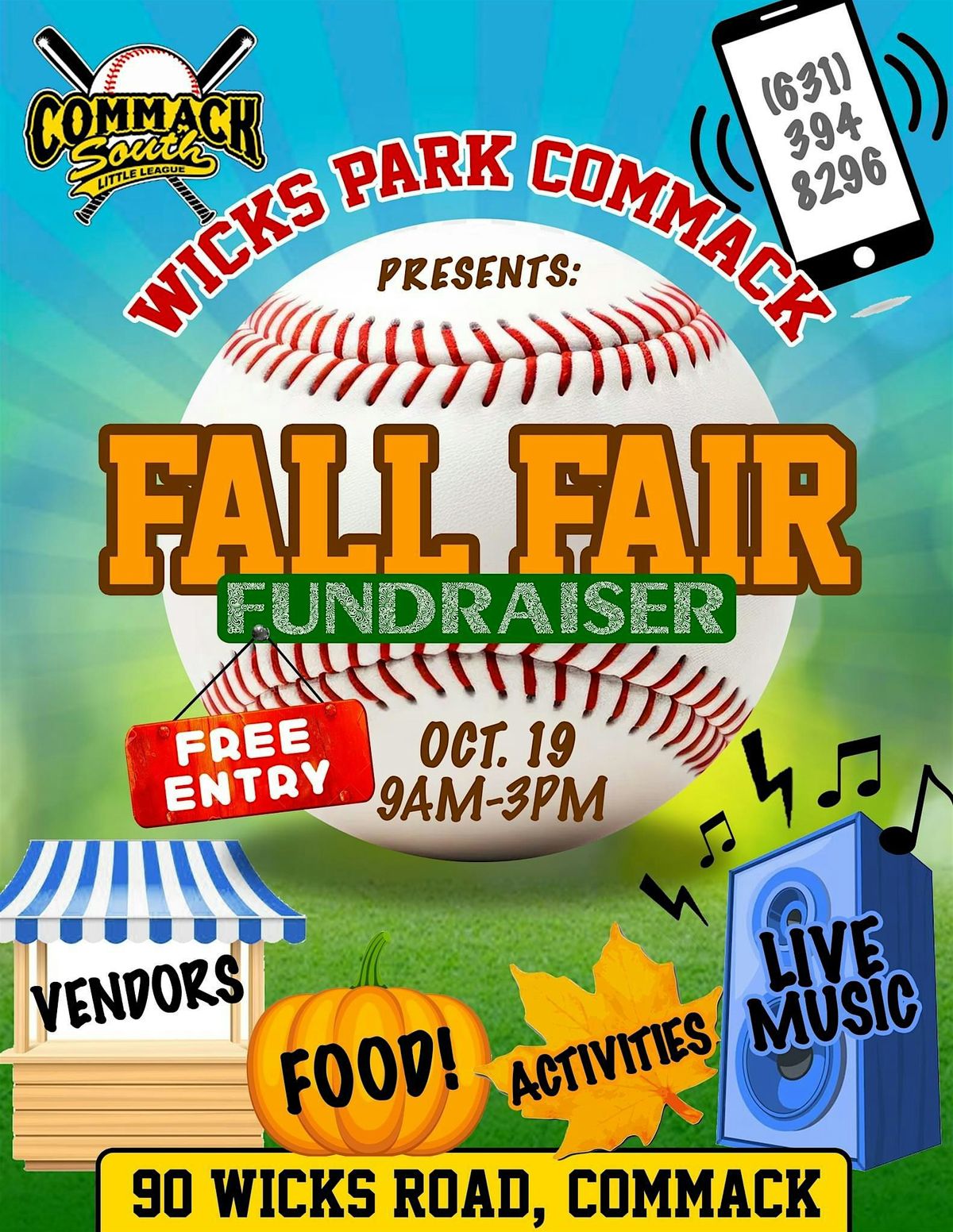 Wicks Park Presents: Fall Fair Fundraiser