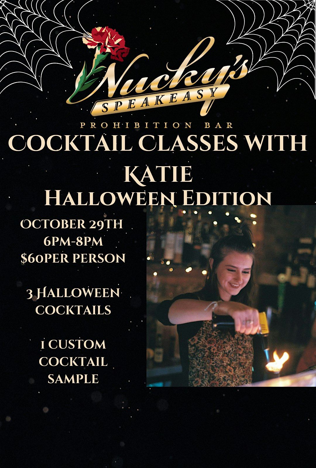 Halloween Cocktail Class with Katie