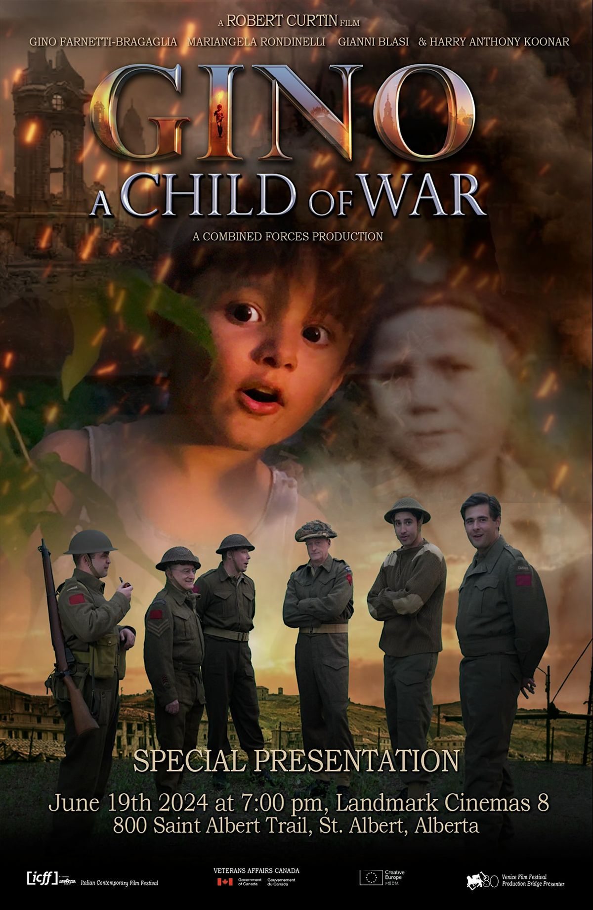 "Gino: A Child of War"  With Special Guest  GINO FARNETTI-BRAGAGLIA