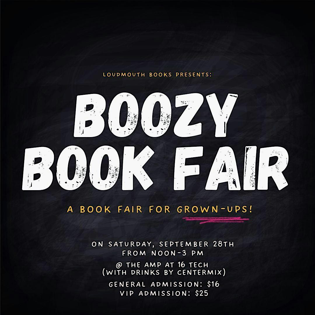 Loudmouth Books Presents: Boozy Book Fair