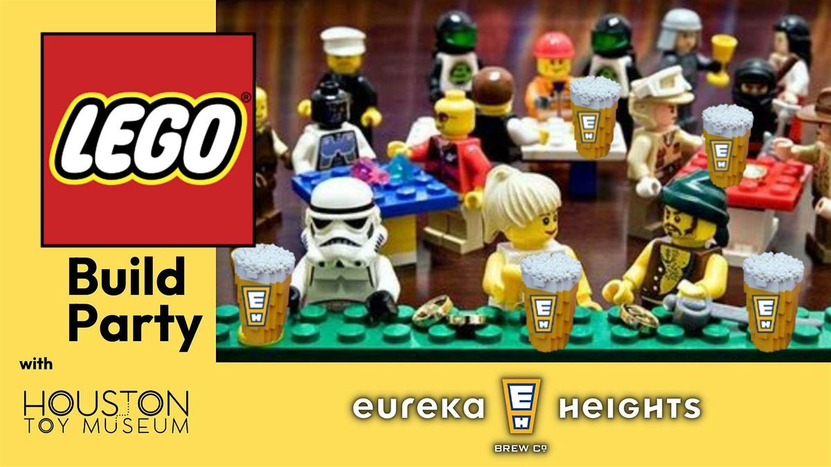 Lego Build Party at Eureka Heights Brew Co.