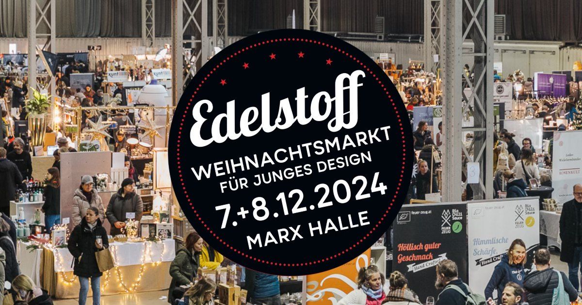 Edelstoff X-MAS - Weihnachtsmarkt f\u00fcr junges Design