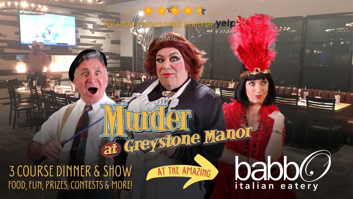 Murder at Greystone Manner - Mystery Dinner Theater