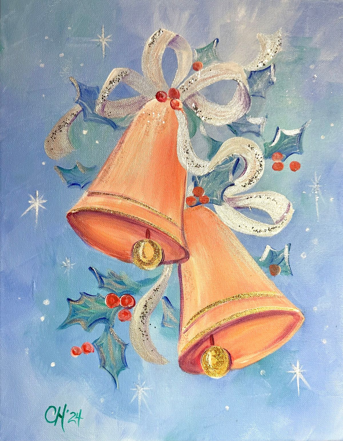 Christmas Bells Paint Night