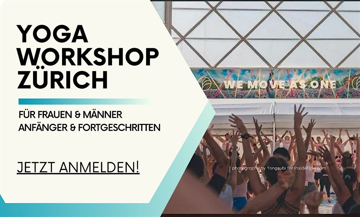 Einzigartiger Yoga Workshop in Z\u00fcrich
