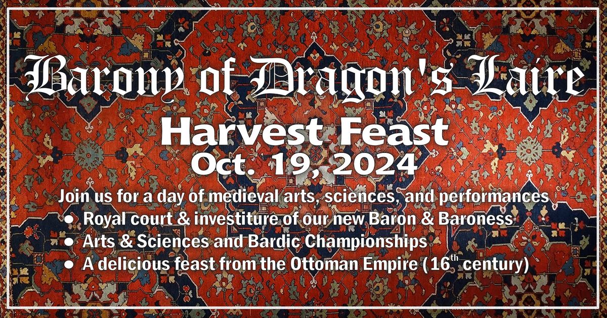 Dragon's Laire Harvest Feast 2024