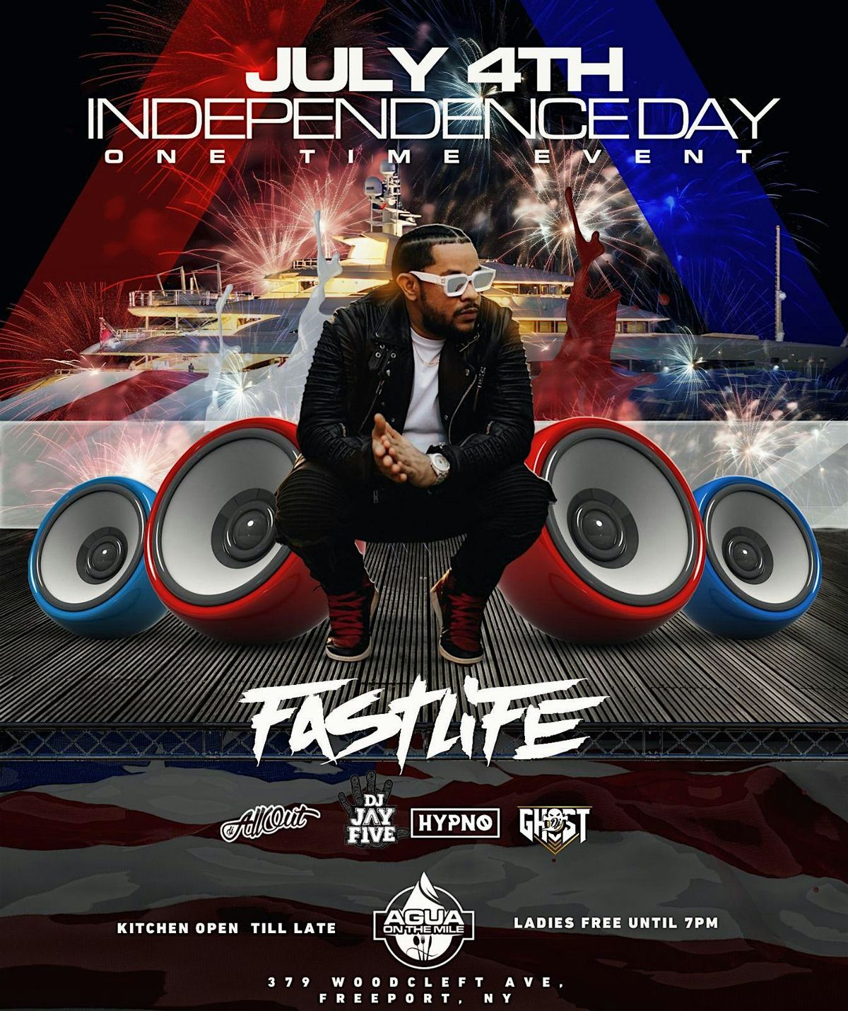 July 4th Independence Day One Time Event At Aqua on The Nile