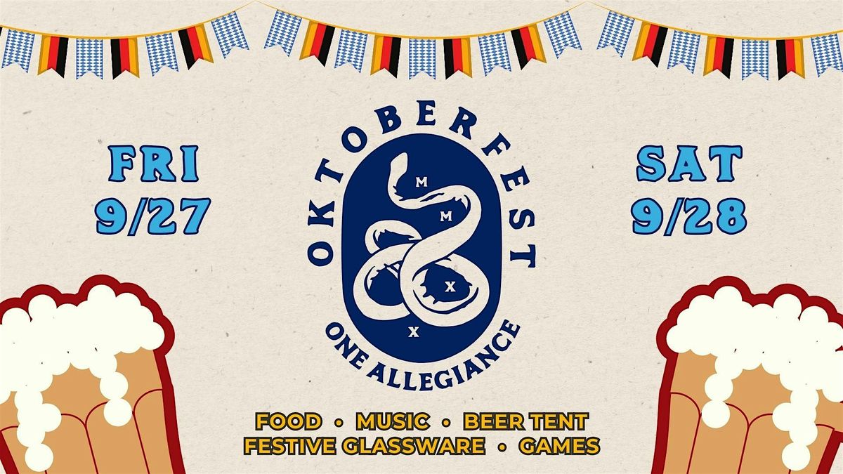 Oktoberfest at One Allegiance Brewing