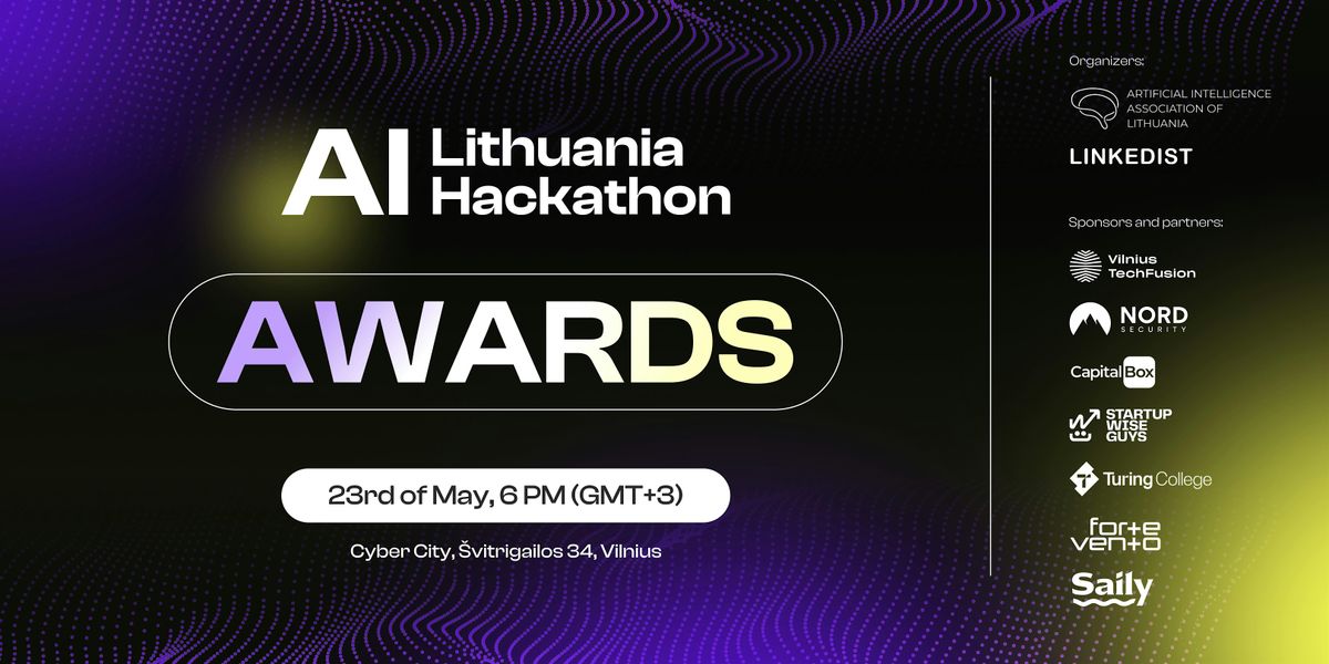 AI Lithuania Hackathon 2024 Awards