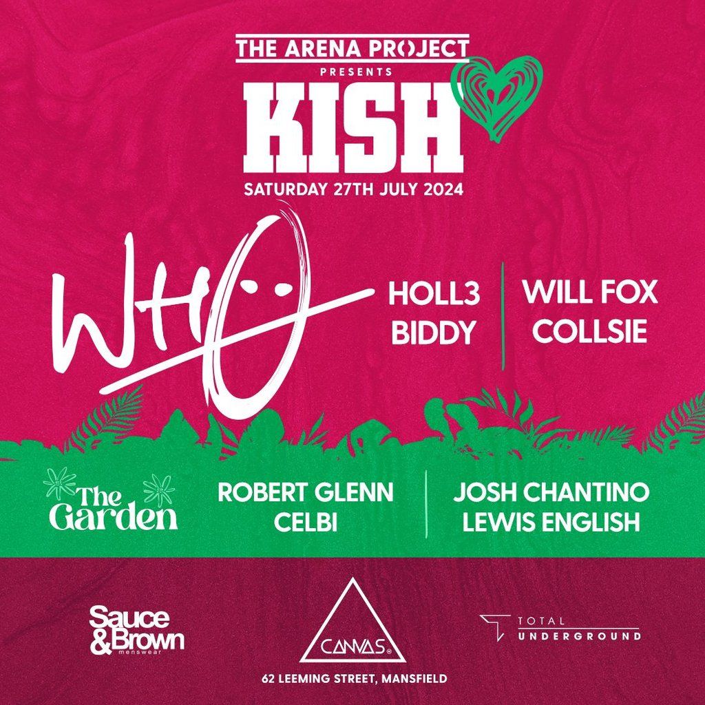 The Arena Project presents Kish (12.10.24)