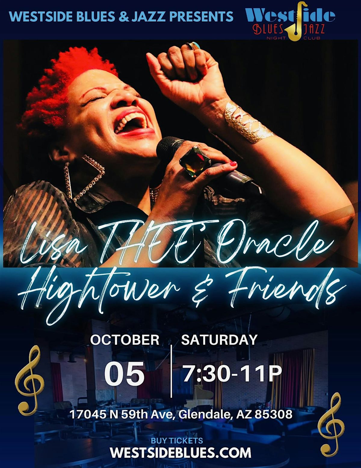 Lisa THEE' Oracle Hightower & Friends (Blues, R&B, Soul)