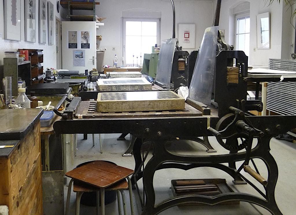 Printing Stones - Lithography Demonstration