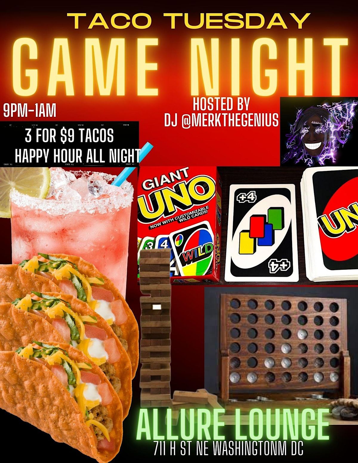 Taco Tuesdays: Game Night w\/ Karaoke