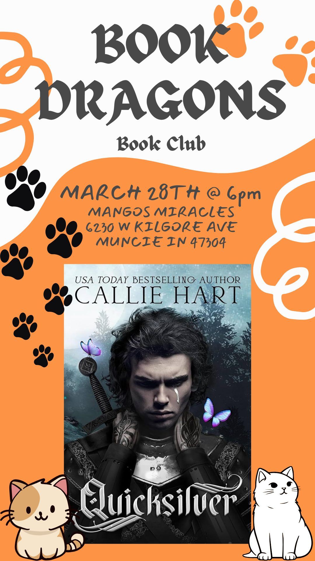 Book Dragons Book Club March Meeting