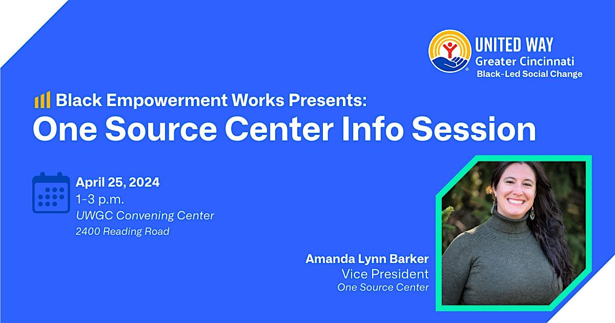 One Source Center for NonProfit Excellence Info\/ Intro Session