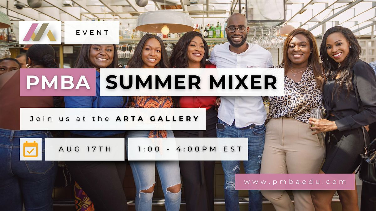 PMBA Summer Networking Mixer 2024