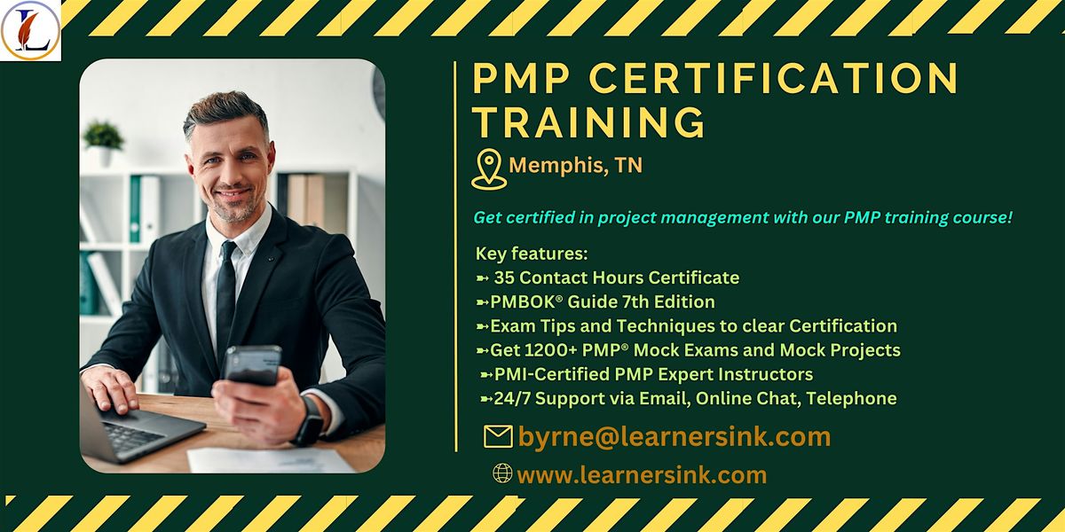 Confirmed 4 Day PMP Bootcamp In Memphis, TN