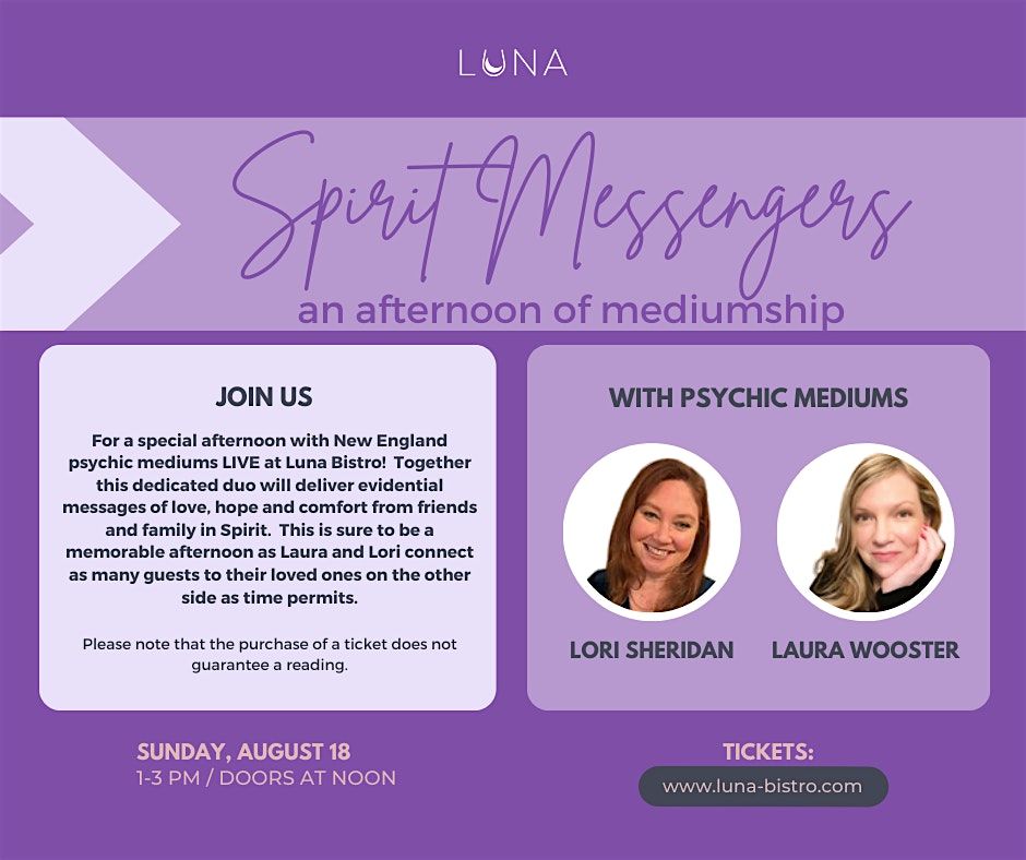 Spirit Messengers - an Afternoon of Mediumship