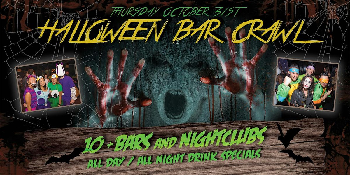 LONG BEACH HALLOWEEN BAR CRAWL - OCT 31st