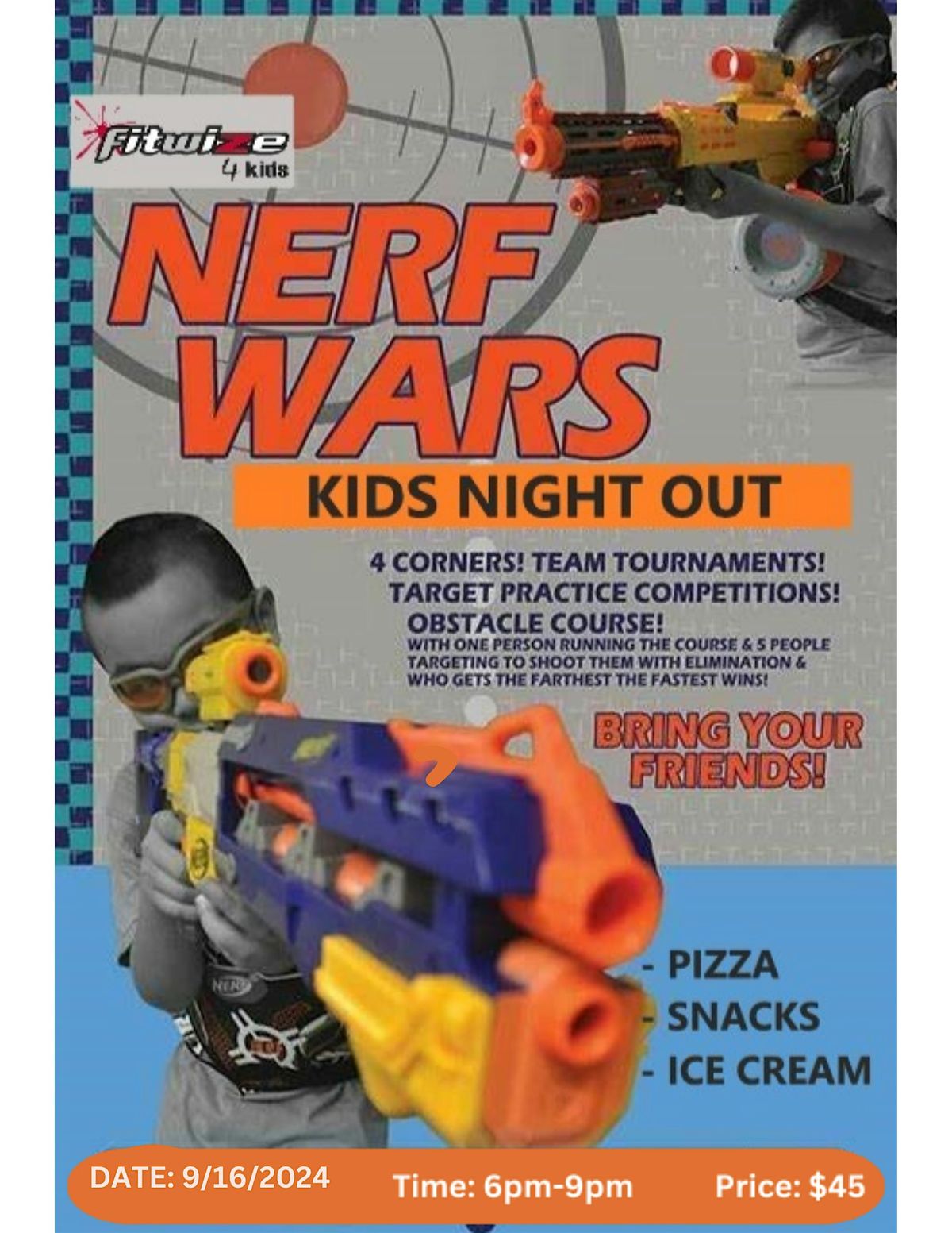 KIDS NIGHT OUT- Nerf Wars