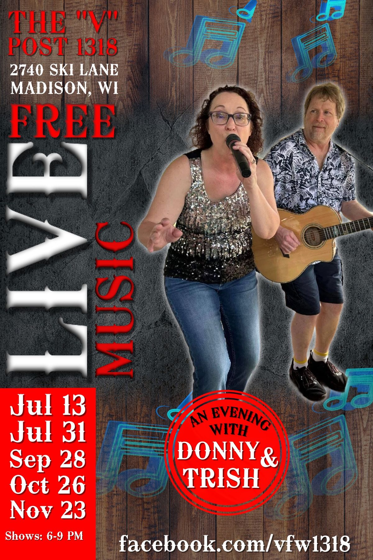 Live Music with Donny & Trish