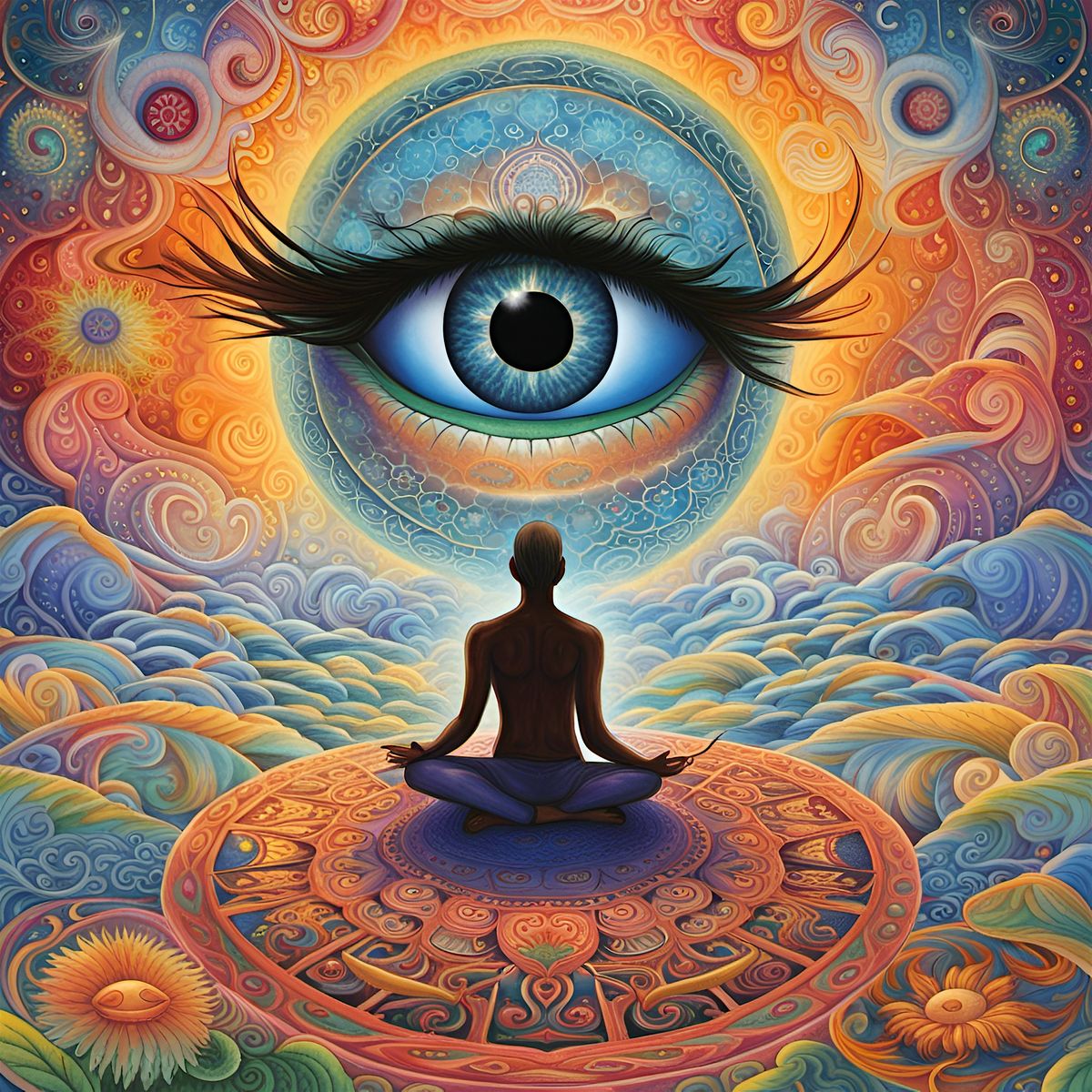 Soul gazing meditation