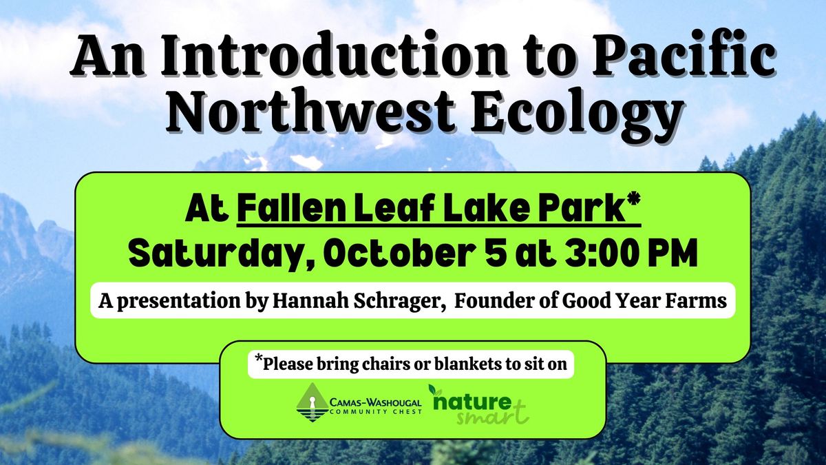 Introduction to Pacific Northwest Ecology