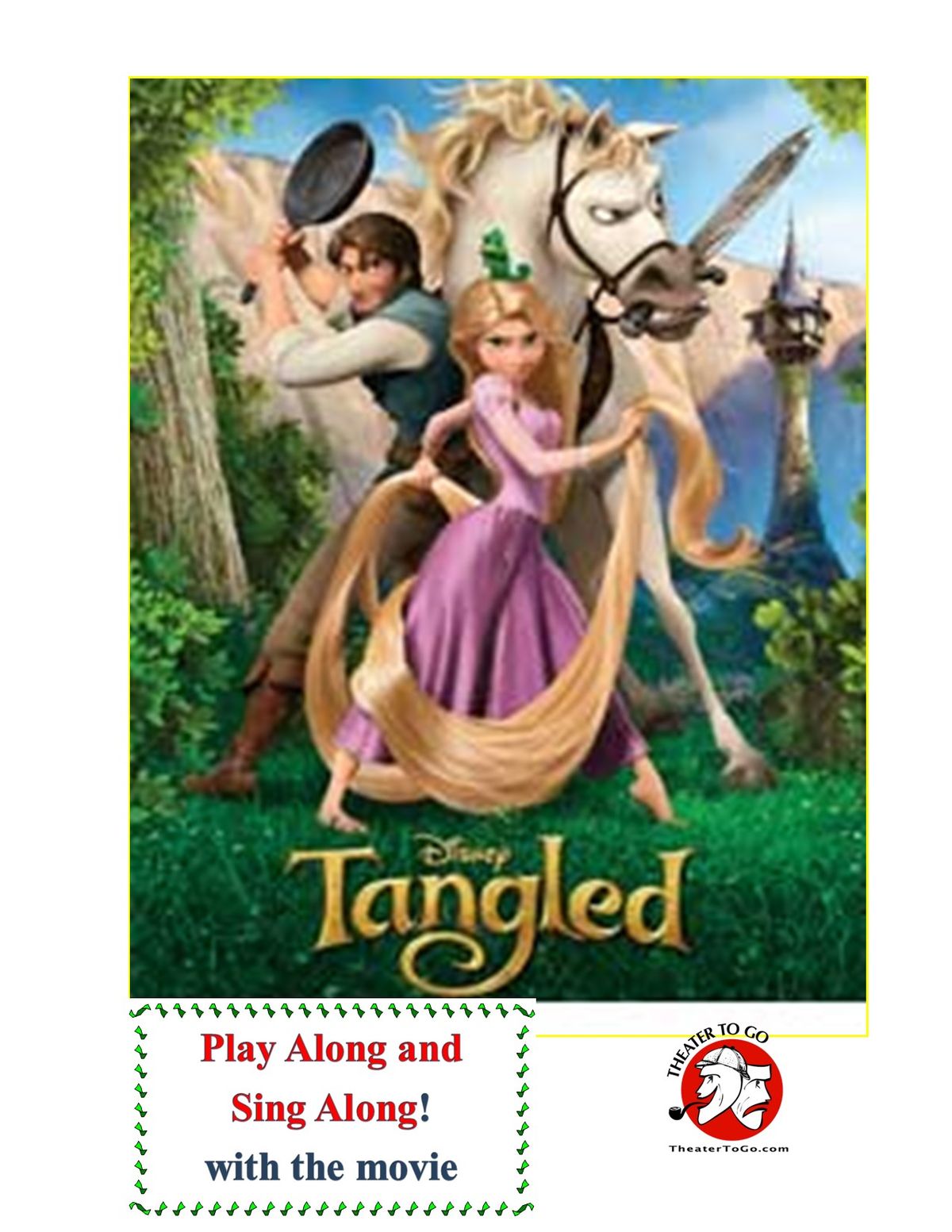 Disney\u2019s TANGLED Animated Movie Play-Along