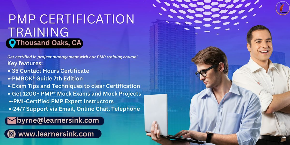 PMP Exam Prep Bootcamp in Thousand Oaks, CA