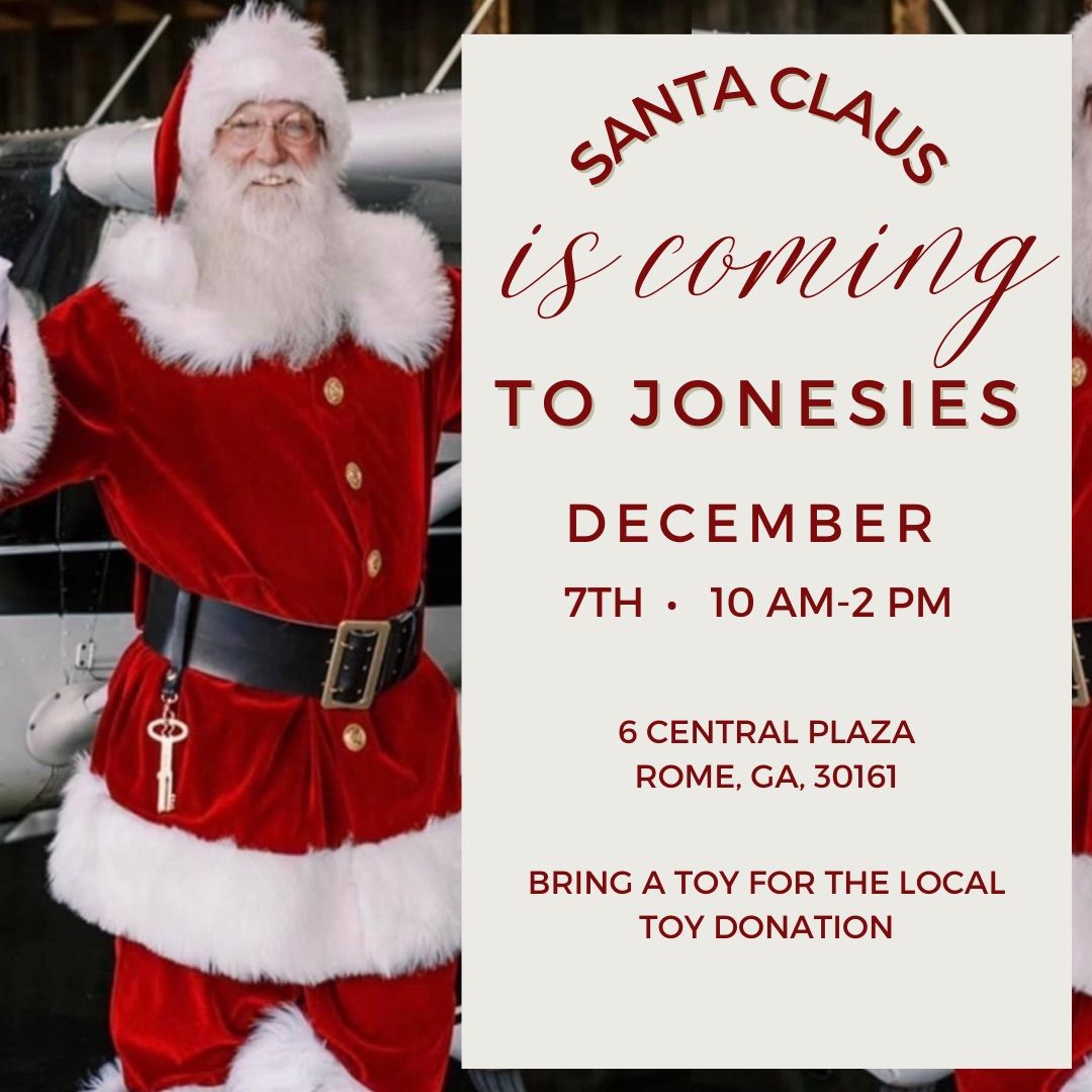 Santa at Jonesies!