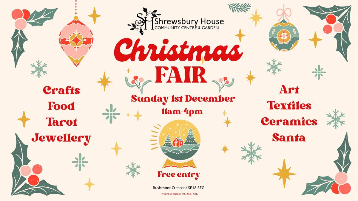 Shrewsbury House Christmas Fair