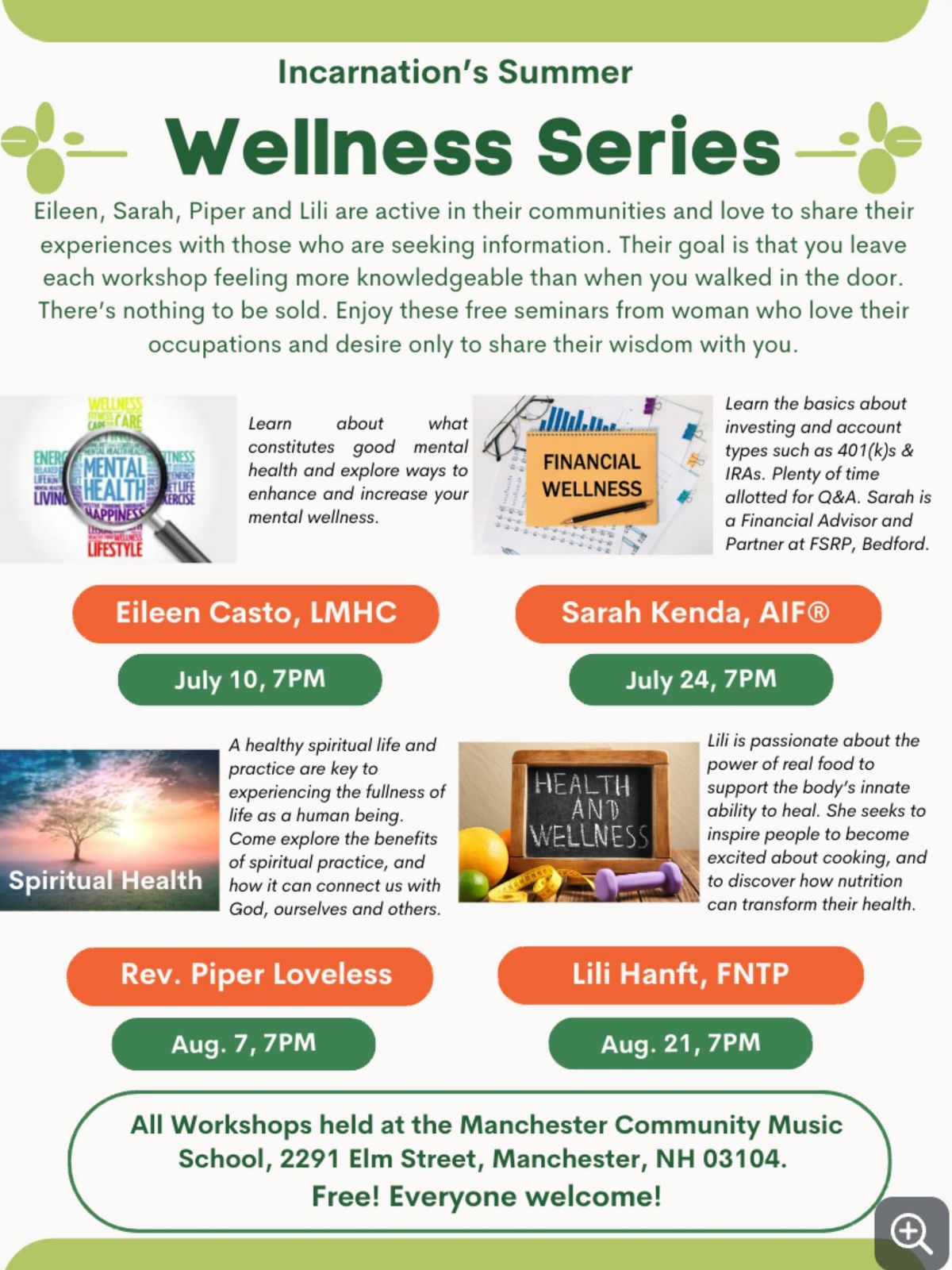 Summer Wellness Series