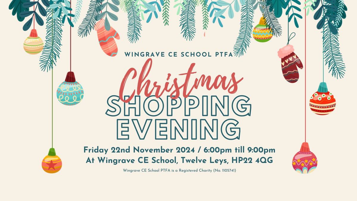 Wingrave School PTFA Christmas Shopping Evening