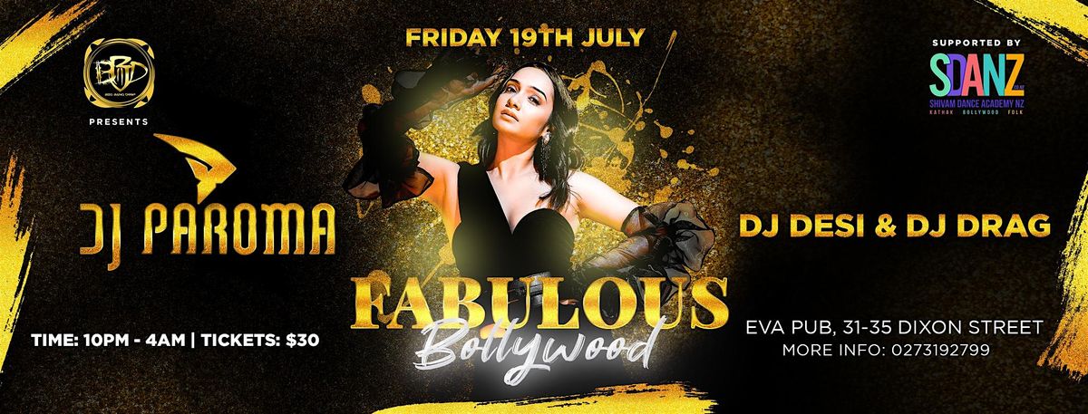 Fabulous Bollywood Feat DJ PAROMA