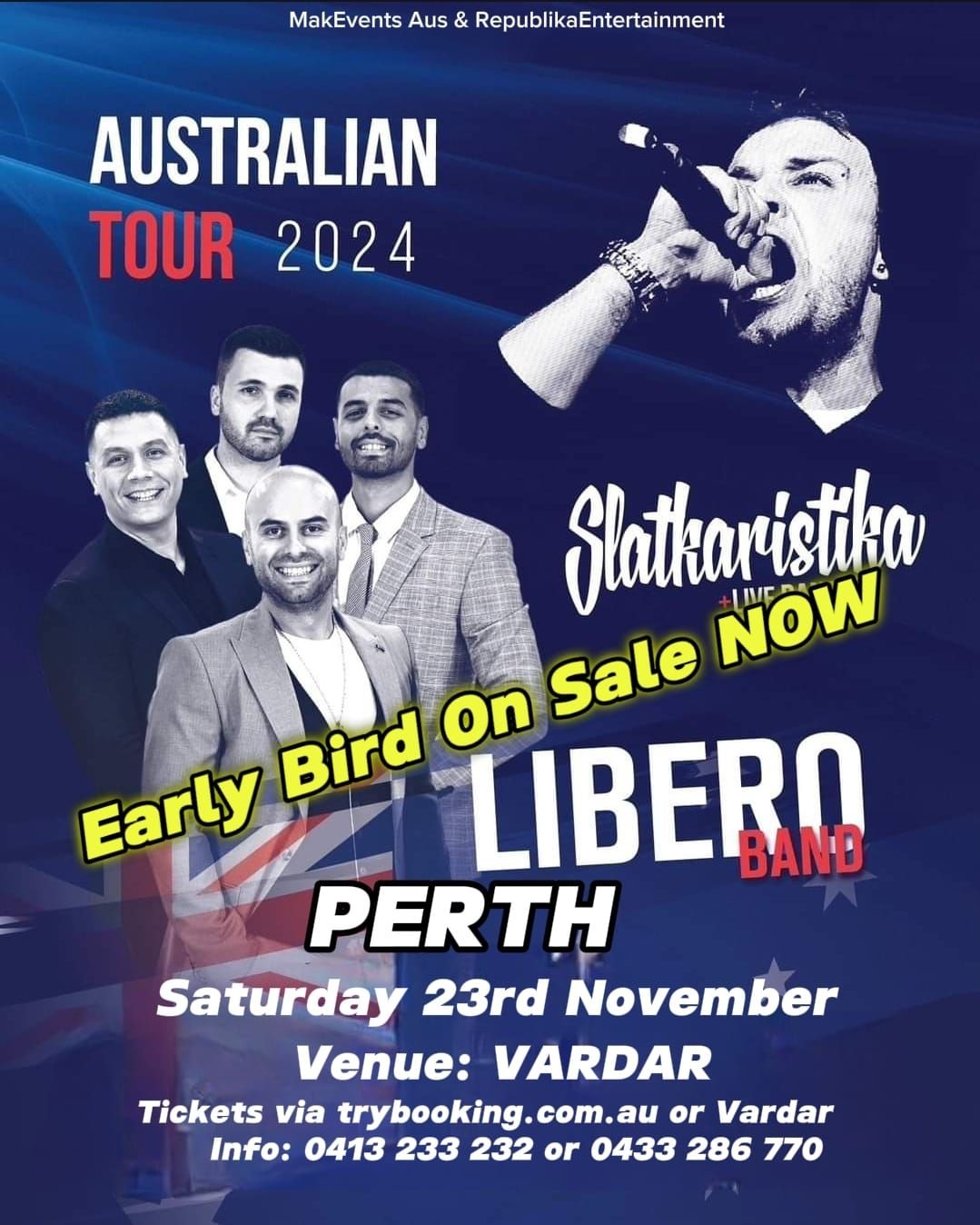 Slatkaristika & Libero Bend Live #Perth