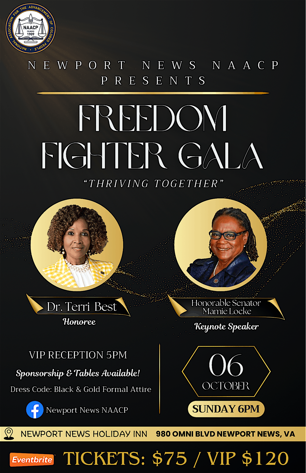 Newport News NAACP Freedom Fighter 2024 Gala