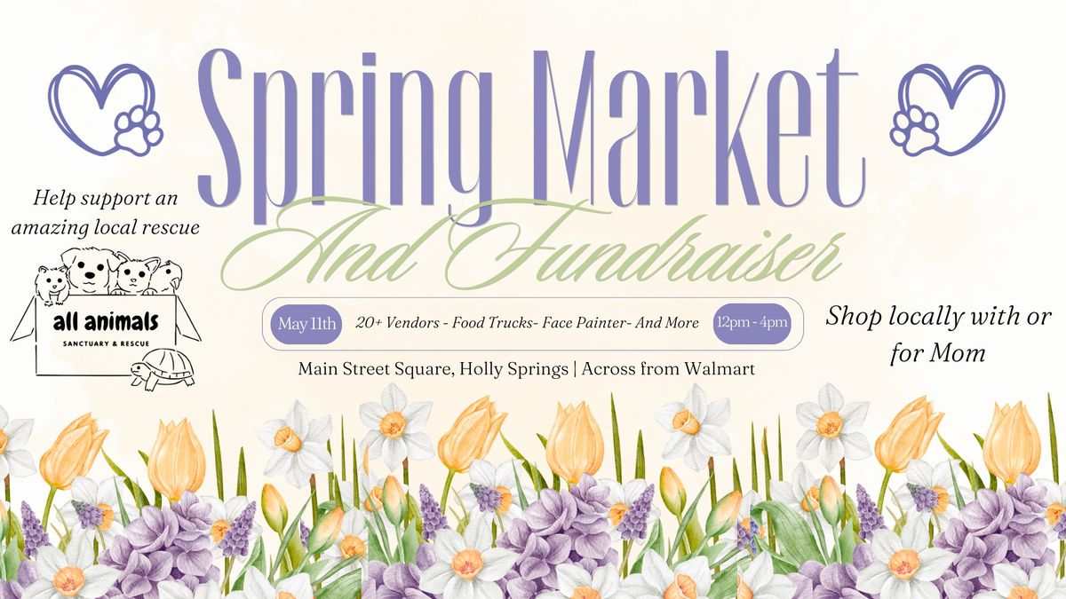 Spring Market and Fundraiser