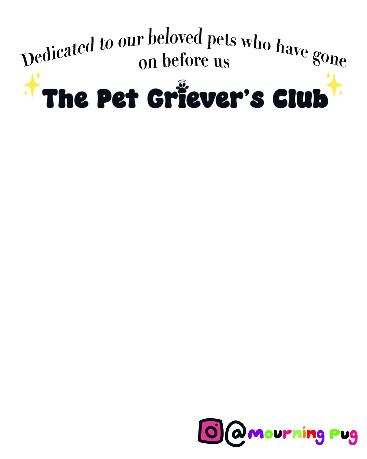The Pet Griever\u2019s Club - May Meetup