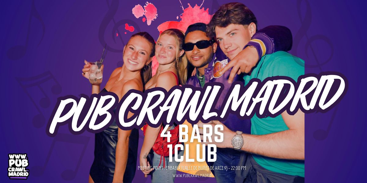 Pub Crawl Madrid by Mad Party Crew