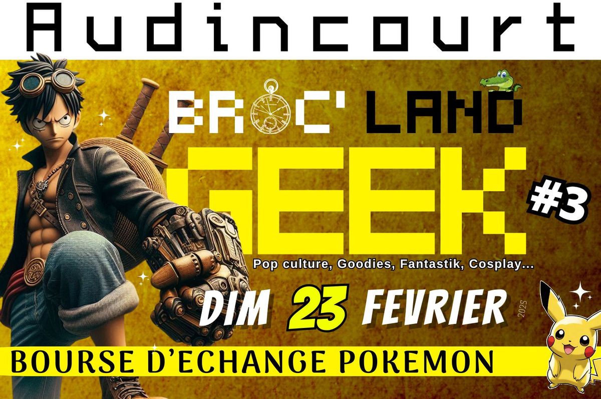 BROC' LAND GEEK - AUDINCOURT 2025