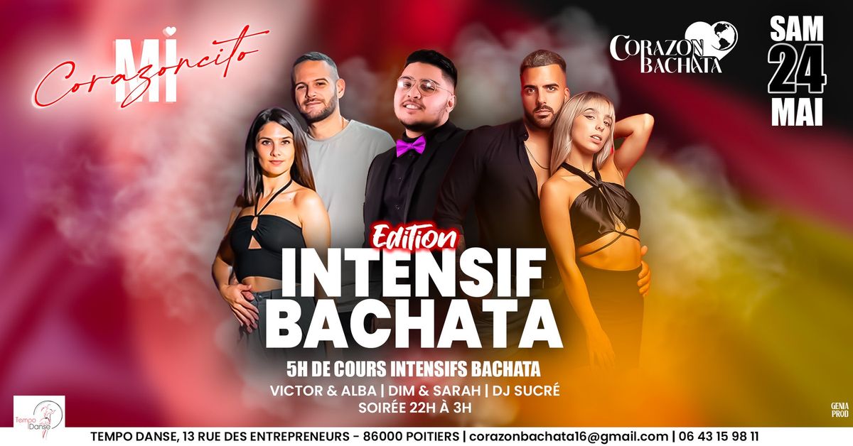 Mi CORAZONCITO POITIERS EDITION INTENSIF BACHATA 