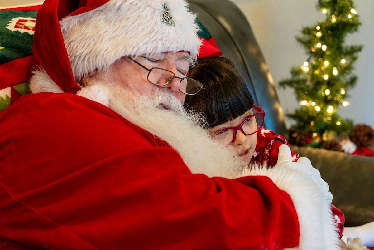 A Special Moment With Santa at Aura's Therapy Center