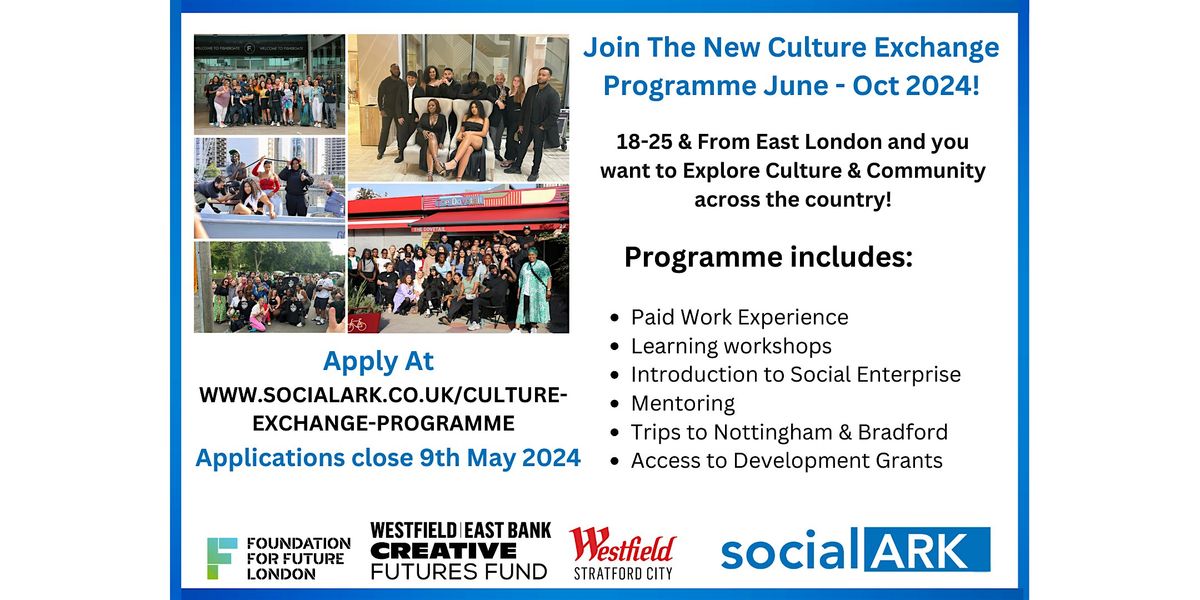 Culture Exchange Programme 2024 - In Person Information Session