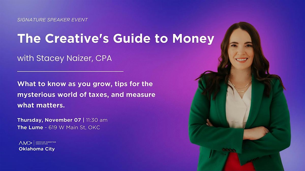 The Creative's Guide to Money with CPA Stacey Naizer with Factor