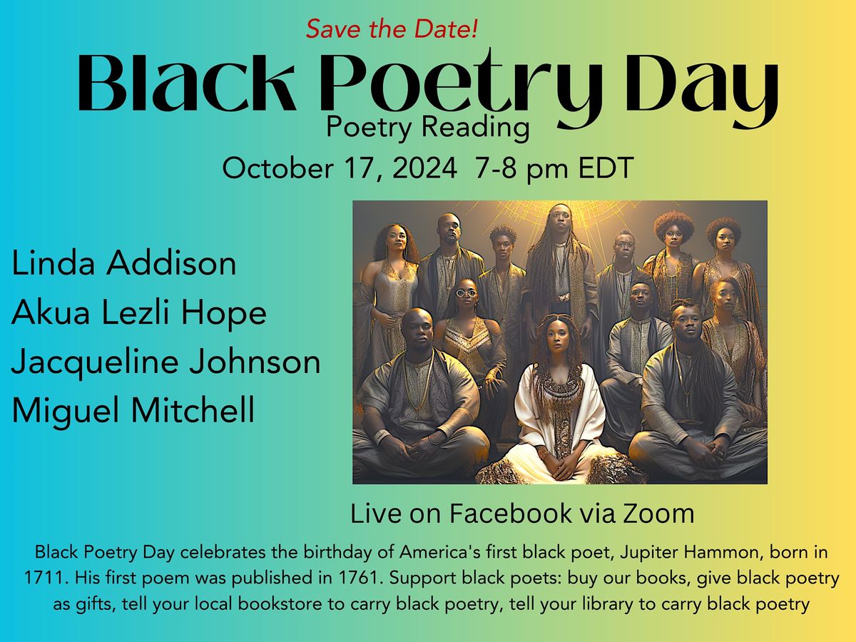 Black Poetry Day Poetry Reading